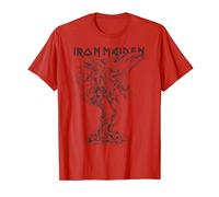 Iron Maiden - Piece of Mind Graphic Novel Trooper Red T-Shirt