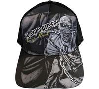 Iron Maiden Piece Of Mind Greyscale Baseball Cap One size