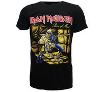 Iron Maiden Piece Of Mind T-Shirt - Offizielles Merchandise | Popmerch.com M Schwarz