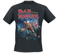 Iron Maiden POM Trooper Eddie Large Eyes T-Shirt schwarz in 3XL