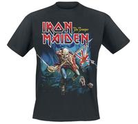 Iron Maiden POM Trooper Eddie Large Eyes T-Shirt schwarz in XXL