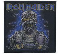 Iron Maiden Aufnäher Powerslave Eddie – mehrfarbig, 100 % Polyester – Unisex