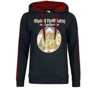 Iron Maiden Powerslave Frauen Kapuzenpullover schwarz/rot L