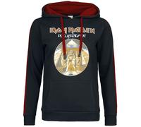 Iron Maiden Powerslave Kapuzenpullover schwarz rot in M