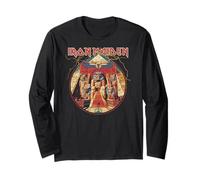 Iron Maiden Powerslave Lightning Circle Langarmshirt
