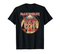 Iron Maiden Powerslave Lightning Circle T-Shirt