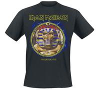 Iron Maiden Powerslave Mummy T-Shirt schwarz in L