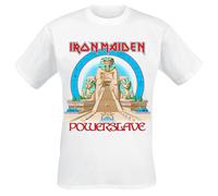 Iron Maiden Powerslave World Slavery Tour 1984-1985 T-Shirt weiß in 4XL