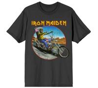 Iron Maiden Road Biker T-Shirt charcoal in XL