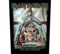 Iron Maiden Rückenaufnäher Aces High Eddie Band Logo Nue offiziell 36cm x 29cm One Size