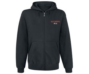 Iron Maiden Samurai Eddie Red Graphic Kapuzenjacke schwarz in M