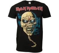 Iron Maiden - Schwarzes T-Shirt Piece Of Mind M