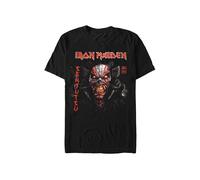 Iron Maiden - Senjutsu Black Cover Vertical Logo - T-Shirt - Schwarz - XL - 100% Baumwolle Schwarz XL