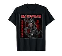Iron Maiden Senjutsu Eddie Square Distressed T-Shirt