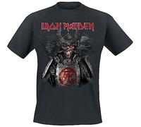 Iron Maiden Senjutsu Heads Männer T-Shirt schwarz 3XL 100% Baumwolle Band-Merch, Bands, Nachhaltigkeit