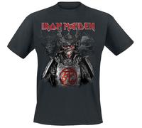 Iron Maiden Senjutsu Heads T-Shirt schwarz in M