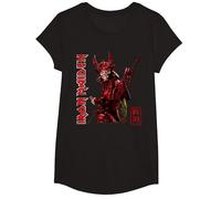Iron Maiden Senjutsu Samurai T-Shirt, Mädchen, Schwarz, S