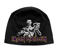 Iron Maiden Seventh Son band Logo Nue Schwarz Jersey Print Mütze Beanie