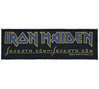 Iron Maiden Seventh Son Logo Unisex Patch multicolor 100% Polyester Band-Merch, Bands