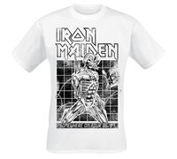 Iron Maiden Sit Tour 86/87 T-Shirt weiß in 3XL