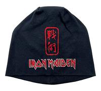 Iron Maiden Skullcap Beanie Senjutsu, schwarz