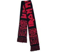 Iron Maiden Soccer Scarf Männer Schal schwarz/rot