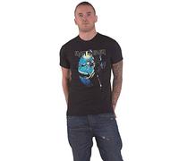 Iron Maiden T Shirt Fear of The Dark Oval Eddie Moon Nue offiziell Herren L