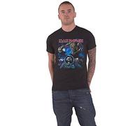 Iron Maiden - Iron Maiden T Shirt Final Frontier Band Logo Nue offiziell Herren Schwarz