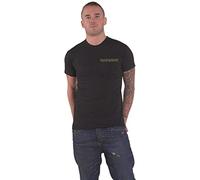 Iron Maiden - T-Shirt # M Black Unisex # Powerslave Head & Logo