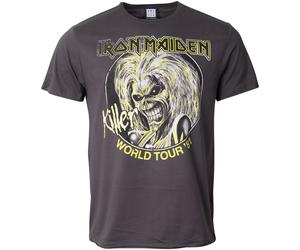 Iron Maiden T-Shirt mit Killer World Tour '81 Print in grau XXL