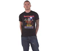 Iron Maiden T Shirt No Prayer for Christmas Band Logo Nue offiziell Herren XL