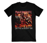 Iron Maiden T Shirt Number of the Beast The Beast On The Road Vintage Nue Herren L