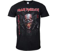 Iron Maiden - T-Shirt Senjutsu Black Cover Vertical Logo - schwarz M