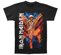 Iron Maiden T-Shirt Vampyr Trooper – Offizielles Bandlogo – Herren – Schwarz XL