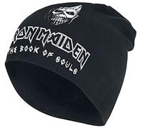 Iron Maiden The Book of Souls - Jersey Beanie Unisex Mütze schwarz 100% Baumwolle Band-Merch, Bands