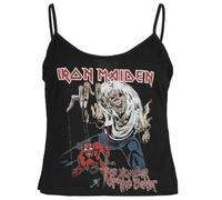 Iron Maiden The Number of the Beast Frauen Top schwarz