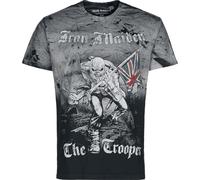 Iron Maiden The Trooper T-Shirt grau in S