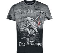 Iron Maiden The Trooper T-Shirt grau in XXL