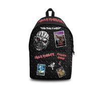 Rocksax Iron Maiden Daypack - Tour, Schwarz, Einheitsgröße, Tagesrucksa