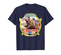 Iron Maiden Trooper Beer Label T-Shirt