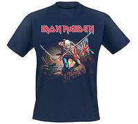 Iron Maiden Trooper T-Shirt navy in XL