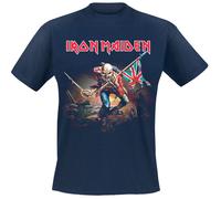 Iron Maiden Trooper T-Shirt navy in S