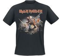 Iron Maiden Trooper T-Shirt schwarz in L