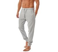 Iron Mountain Herren Jogginghose Umweltfreundliche Jogginghose aus recyceltem Garn, Jogger, Trainingshose mit Bündchen, Hellgrau Marl, 3XL