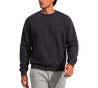 Iron Mountain Herren Sweatshirt Fleece - Pullover Baumwollmix Rundhals Langarm, Workwear Sweatshirt Leicht Warm für Freizeit Arbeit Alltag Winter (Holzkohle Mergel, 3XL)