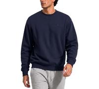 Iron Mountain Herren Sweatshirt Fleece - Pullover Baumwollmix Rundhals Langarm, Workwear Sweatshirt Leicht Warm für Freizeit Arbeit Alltag Winter (Marine, 4XL)