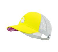 ironman cap compressport trucker gelb grau