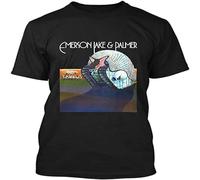 Irontree Emerson Lake and Palmer Tarkus T Shirt for Men Black XL