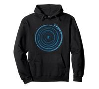 Irrationale Zahl Pi Symbol Unendlichkeit Helix Spirale Mathe Pullover Hoodie