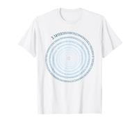 Irrationale Zahl Pi Symbol Unendlichkeit Helix Spirale Mathe T-Shirt